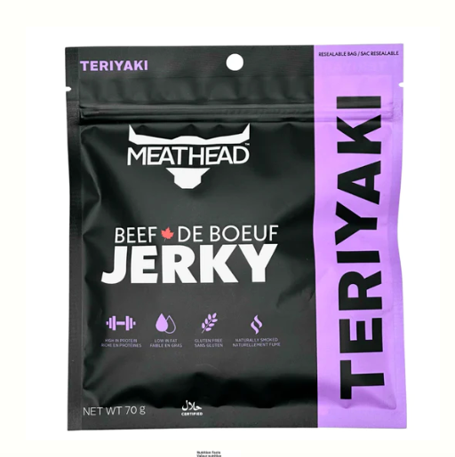 Picture of Meathead Beef Jerky Teriyaki*12pcs