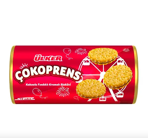 Picture of Ülker Çokoprens Chocolate cream Biscuits*12pcs