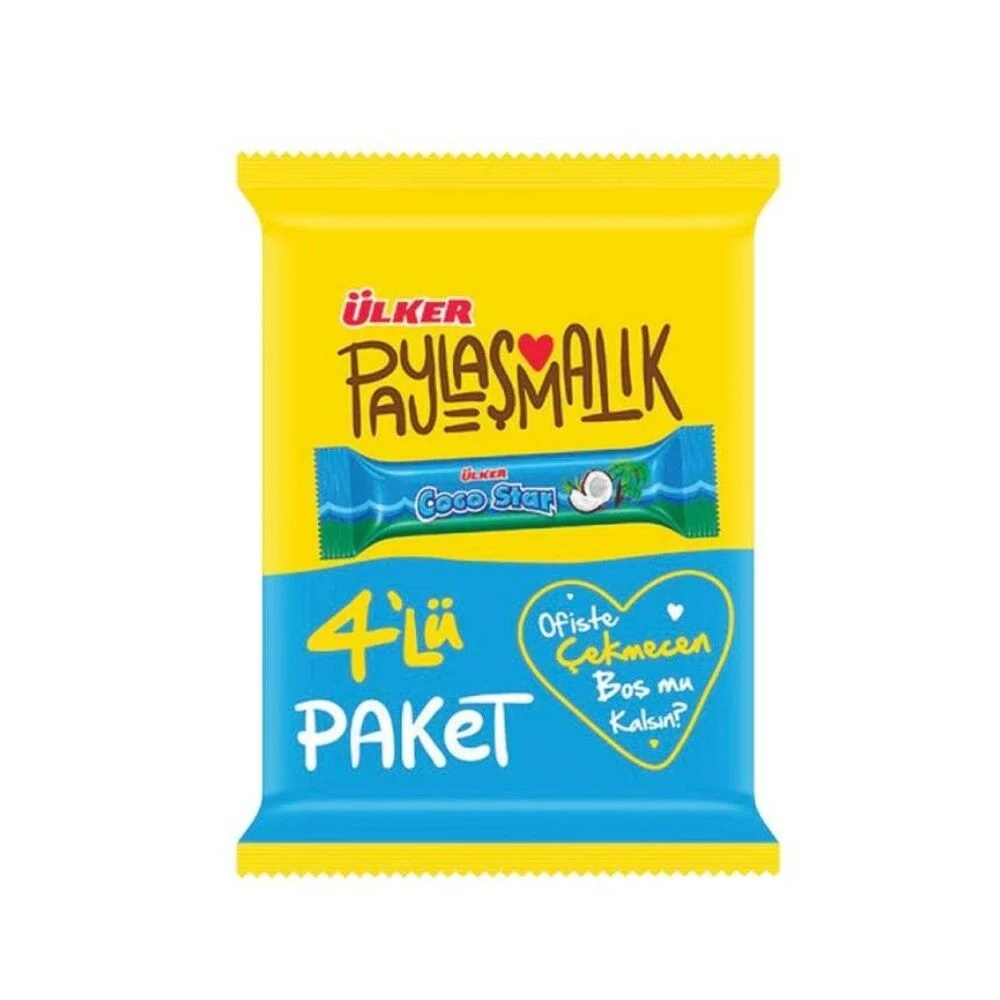 Picture of Ulker Cocostar Coconut Bar Shared Pack*24pk